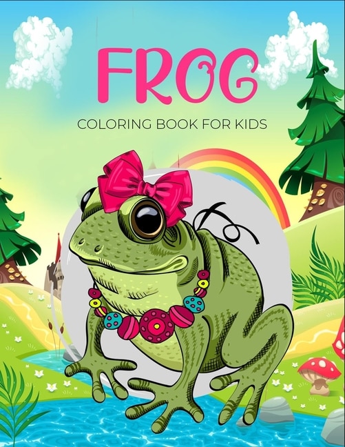 Couverture_Frog coloring book for kids