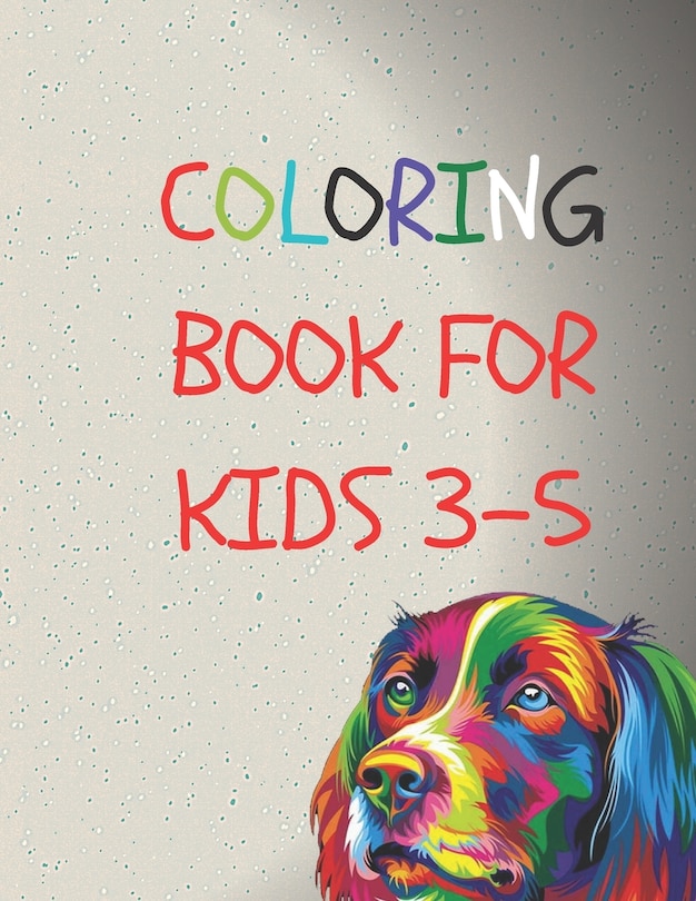 Front cover_coloring book for kids 3-5