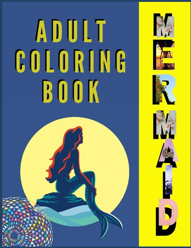 Couverture_Adult Coloring Book (MERMAID)