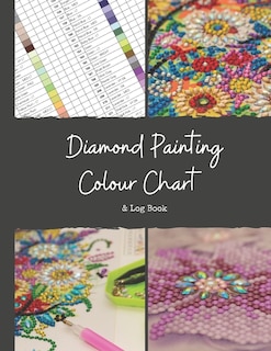 Front cover_Diamond Painting Colour Chart and Log Book