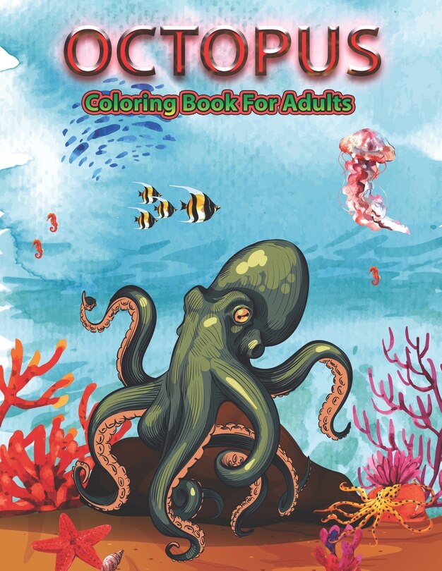 Couverture_Octopus Coloring Book for Adults