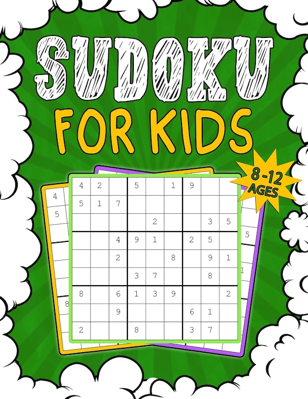 Couverture_Sudoku for Kids 8-12