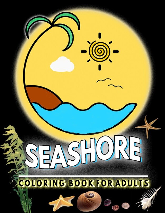 Couverture_Seashore Coloring Book For Adults