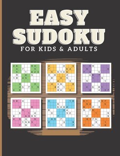 Couverture_Easy Sudoku For Kids & Adults