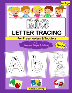 Front cover_BIG Letter Tracing for Preschoolers & Toddlers