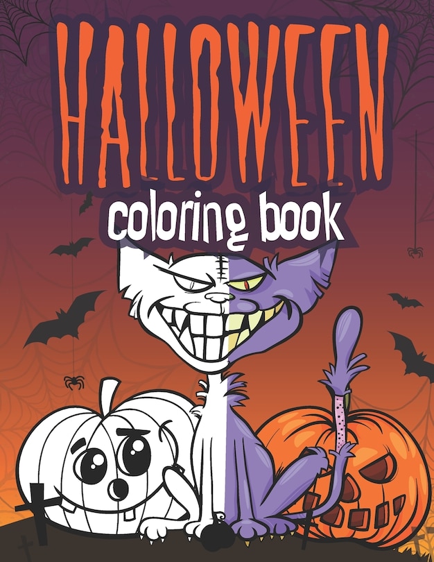 Front cover_Halloween Coloring Book