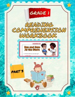 Reading Comprehension Workbook 1st Grade Part 3: Workbooks Grade 1, Fundamentals