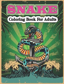 Couverture_Snake Coloring Book for Adults
