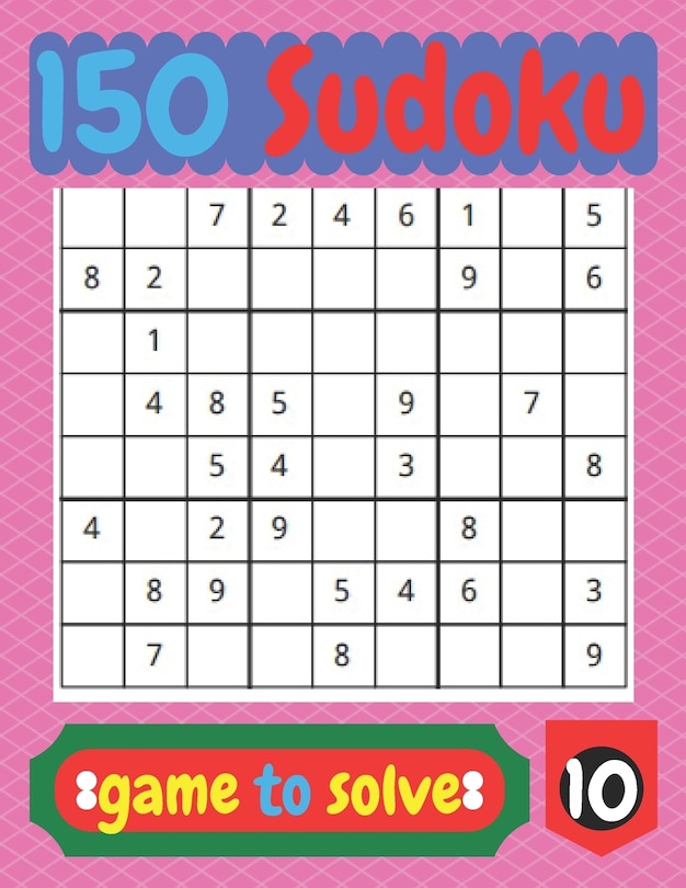Front cover_150 Sudoko game to solve