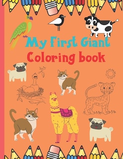 Front cover_My First Giant Coloring book