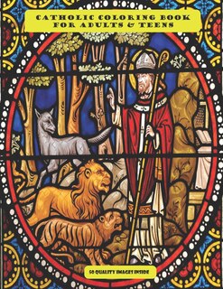 Couverture_Catholic Coloring Book For Adults And Teens