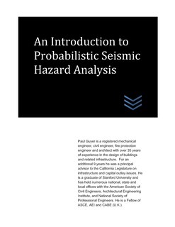 Couverture_An Introduction to Probabilistic Seismic Hazard Analysis