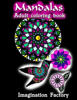 Front cover_Mandalas adult coloring book