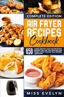 Front cover_Air Fryer Recipes Cookbook