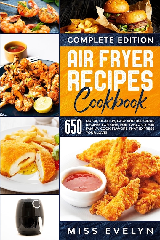 Front cover_Air Fryer Recipes Cookbook