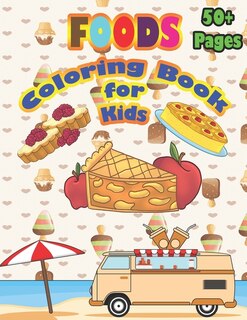 Front cover_Foods Coloring Book for Kids