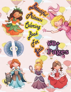 Front cover_Beautiful Princess Coloring Book for Girls