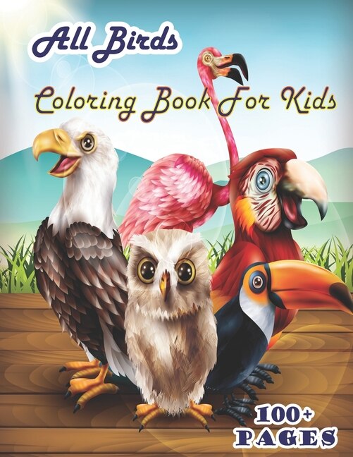 Front cover_All birds Coloring Book for Kids