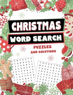 Couverture_Christmas Word Search Puzzles and Solutions