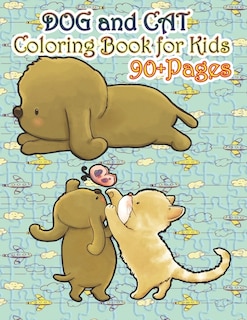 Couverture_Dog and Cat Coloring Book for Kids