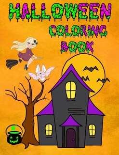 Front cover_Halloween Coloring Book