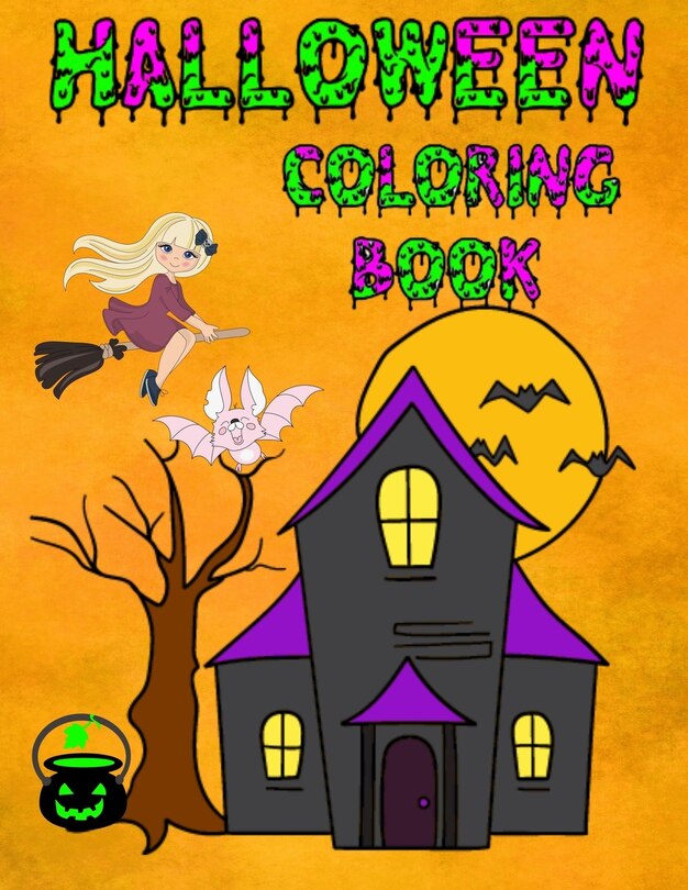 Front cover_Halloween Coloring Book