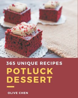 Front cover_365 Unique Potluck Dessert Recipes