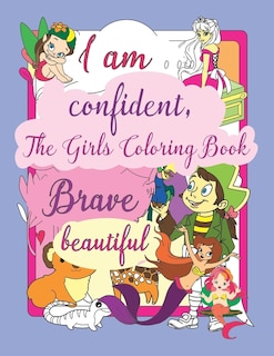 Front cover_I am confident, the girls coloring book