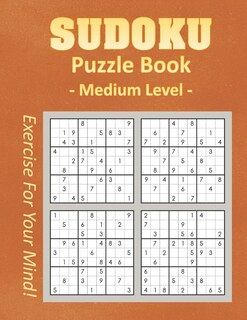 Couverture_Sudoku Puzzle Book - Medium Level