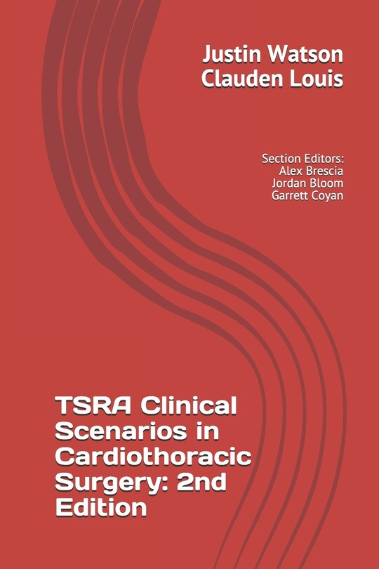 Couverture_TSRA Clinical Scenarios in Cardiothoracic Surgery