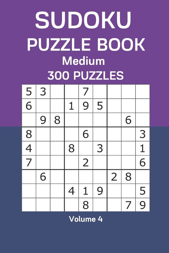Couverture_Sudoku Puzzle Book Medium