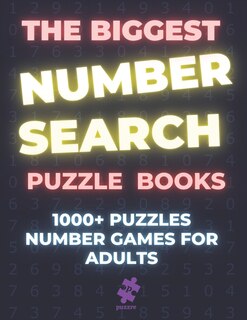 Front cover_The Biggest Number Search Puzzle Books