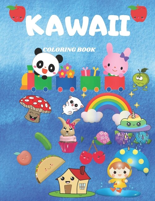 Front cover_Kawaii Coloring Book