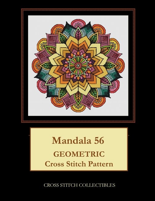 Mandala 56: Geometric Cross Stitch Pattern