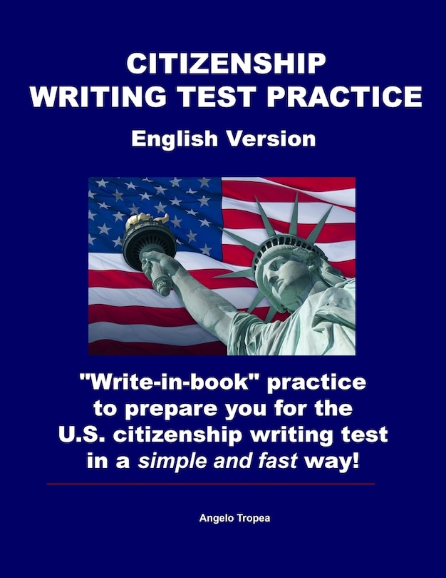 Couverture_Citizenship Writing Test Practice English Version