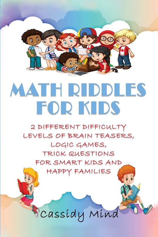 Front cover_Math Riddles for Kids