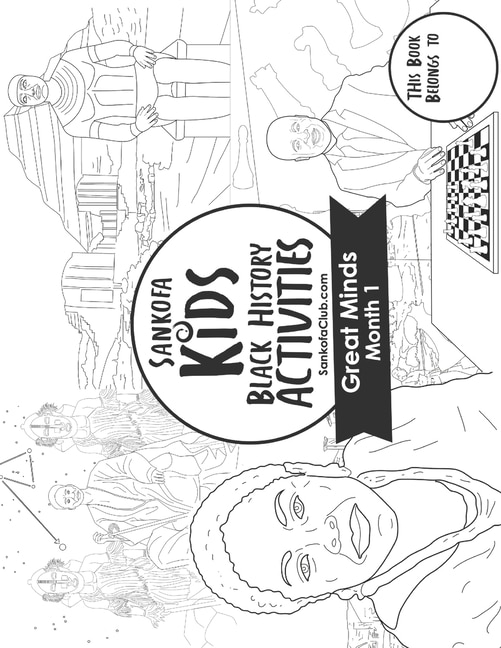 Couverture_Sankofa Kids Black History Activities