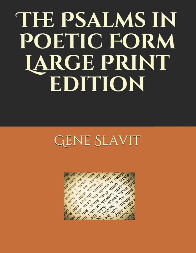 Front cover_The Psalms in Poetic Form