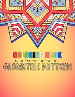 Front cover_Coloring book geometric pattern