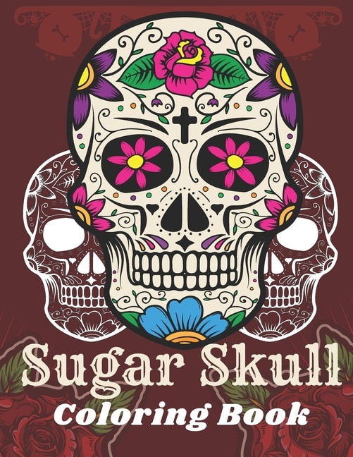 Front cover_Sugar Skull Coloring Book