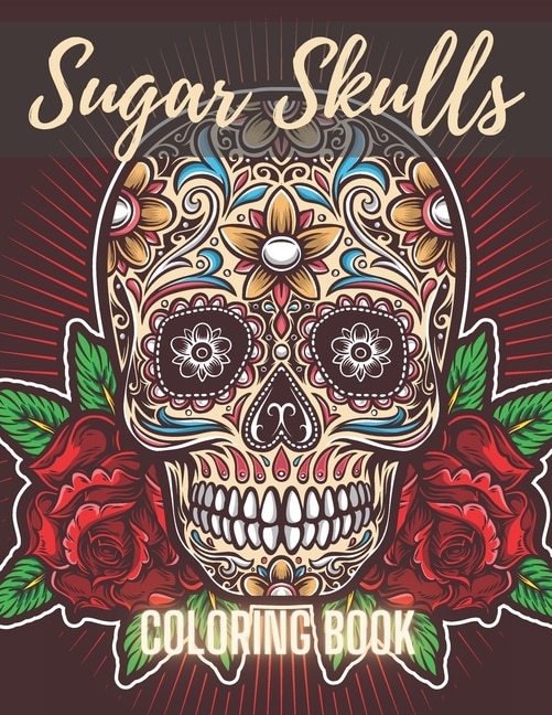 Front cover_Sugar Skull Coloring Book