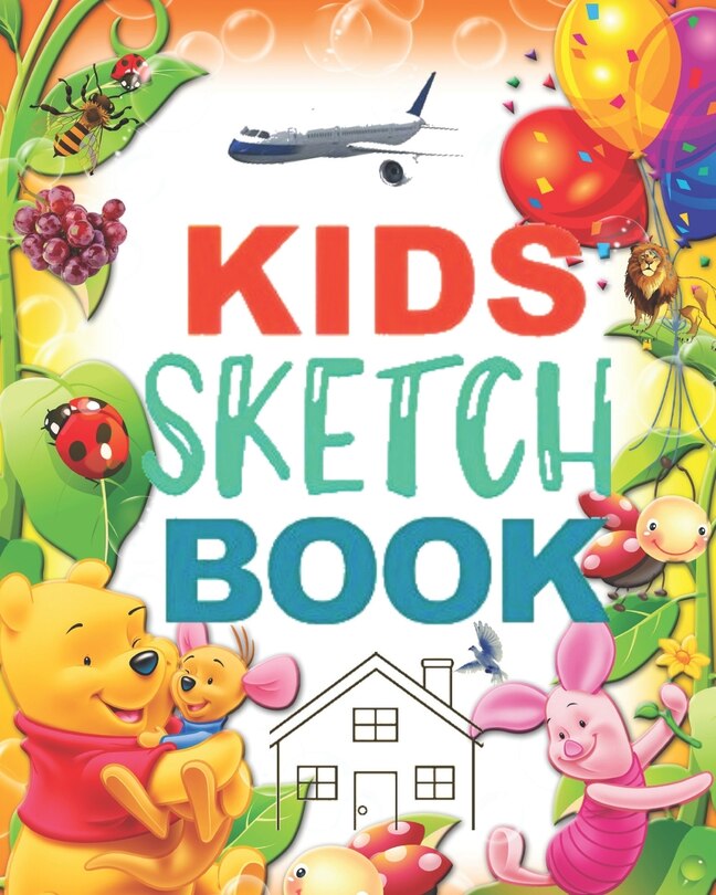 Front cover_Kids Sketch Book
