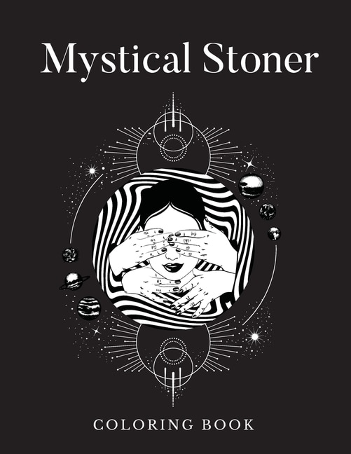 Front cover_Mystical Stoner Coloring Book