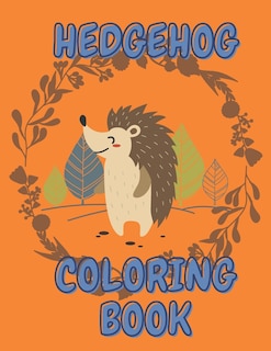 Front cover_Hedgehog Coloring Book