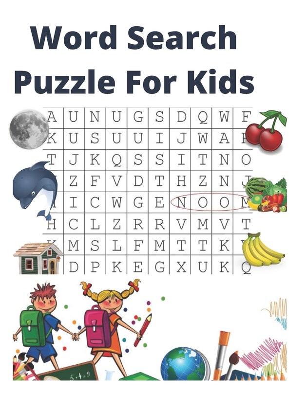 Couverture_Word Search Puzzle For Kids
