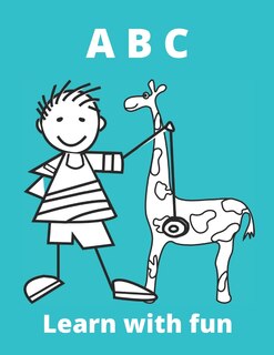 Couverture_Coloring Fun with Letters A to Z, Shapes, and Animals! (Kids coloring activity books) Paperback