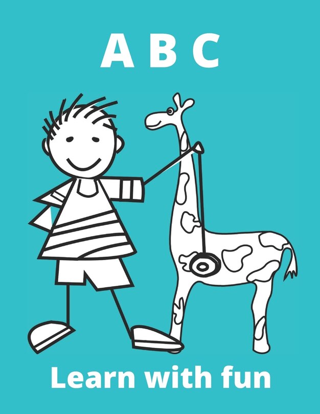 Couverture_Coloring Fun with Letters A to Z, Shapes, and Animals! (Kids coloring activity books) Paperback