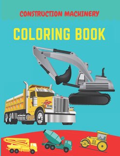 Front cover_Construction machinery coloring book