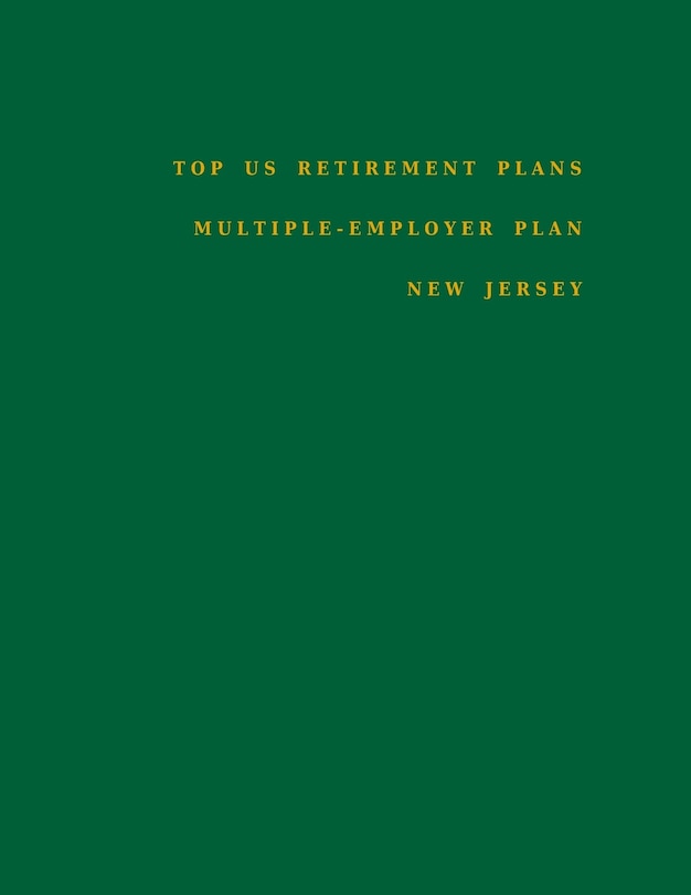 Front cover_Top US Retirement Plans - Multiple-Employer Pension Plans - New Jersey