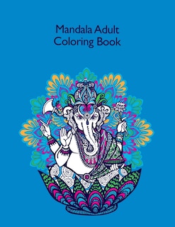 Front cover_Mandala Adult Coloring Book